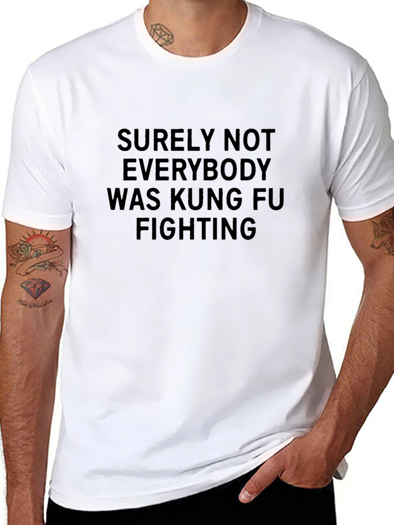 Kung Fu Fighting T-Shirt - Comfy Tee