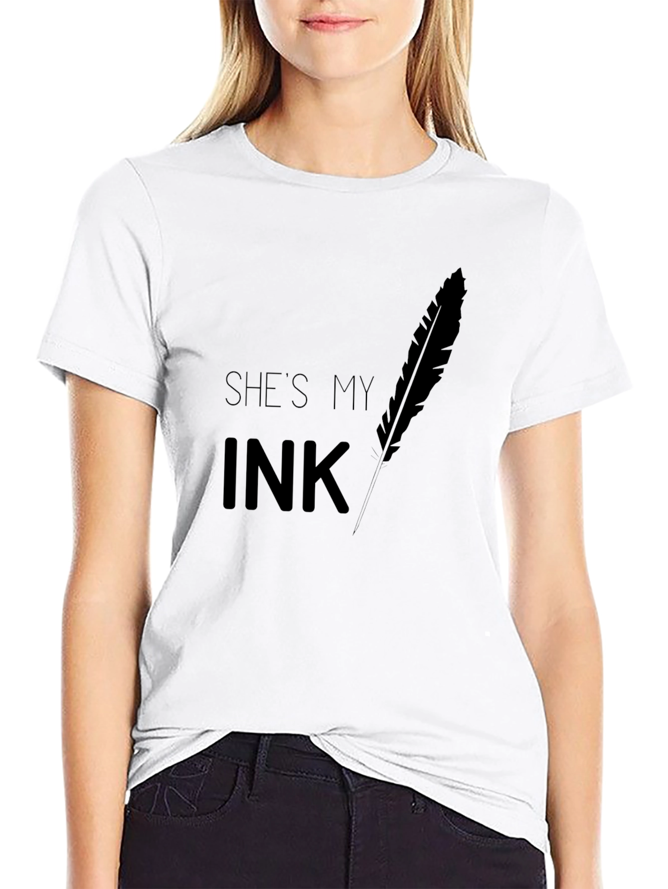 Shes My Ink Matching Couple T-Shirt