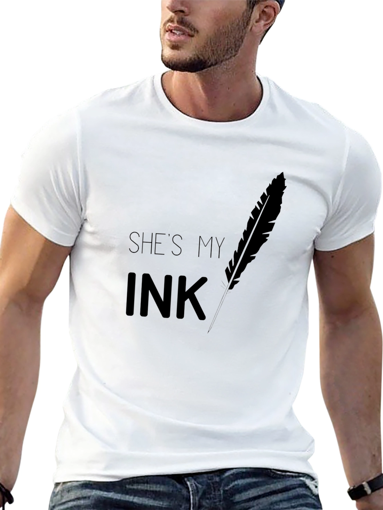Shes My Ink Matching Couple T-Shirt