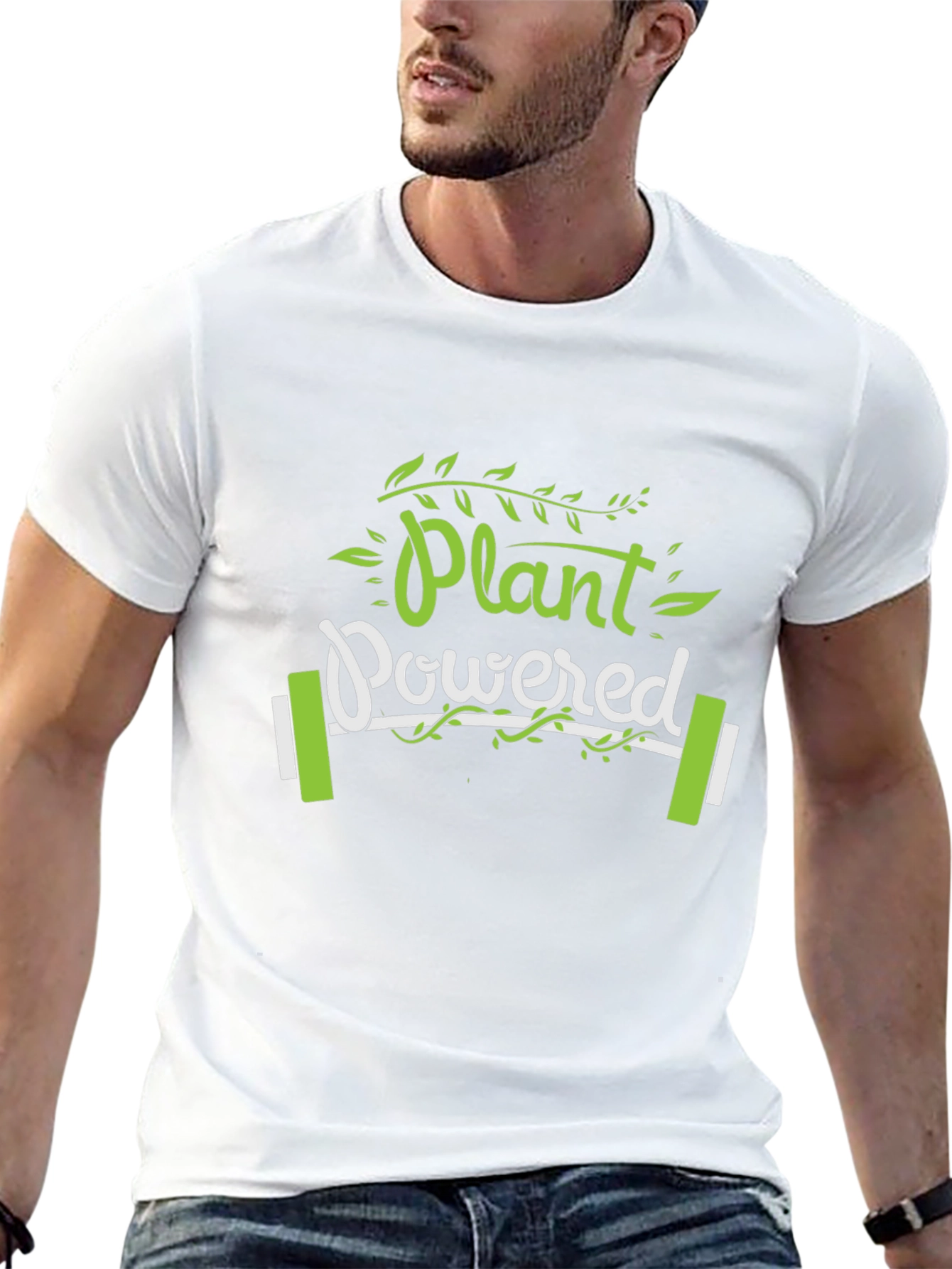 Plant Powered Vegan Graphic Tee