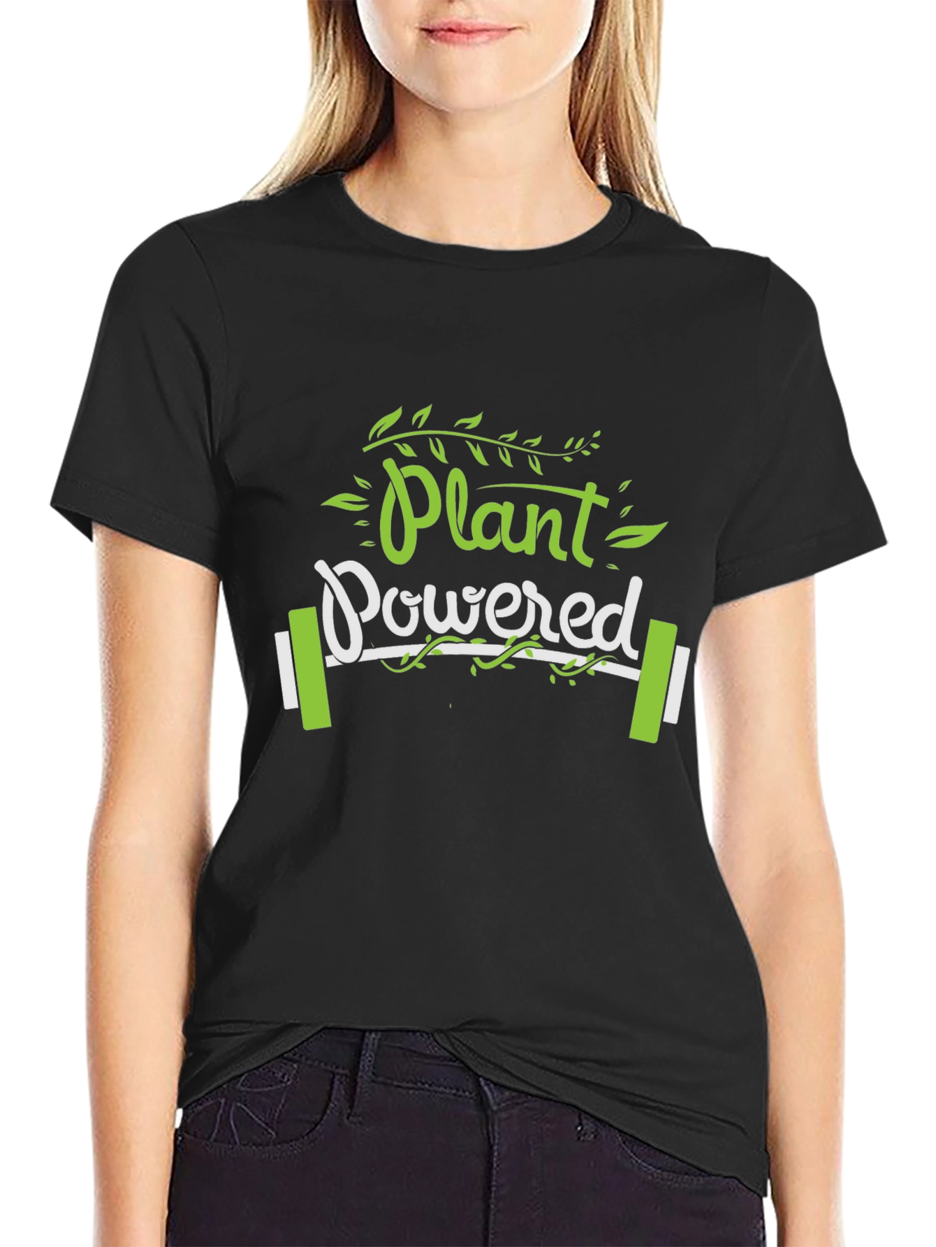 Plant Powered Vegan Graphic Tee