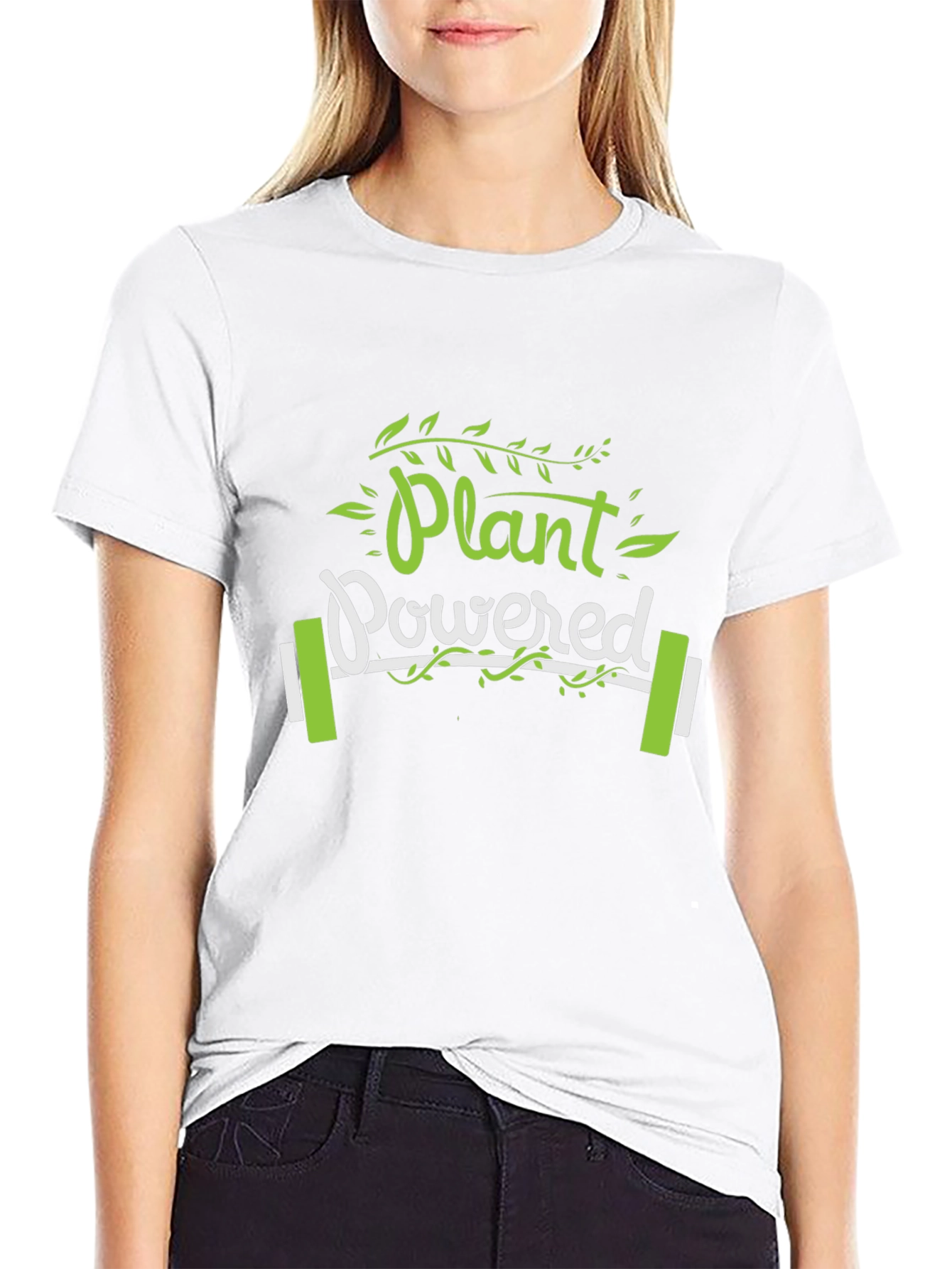 Plant Powered Vegan Graphic Tee