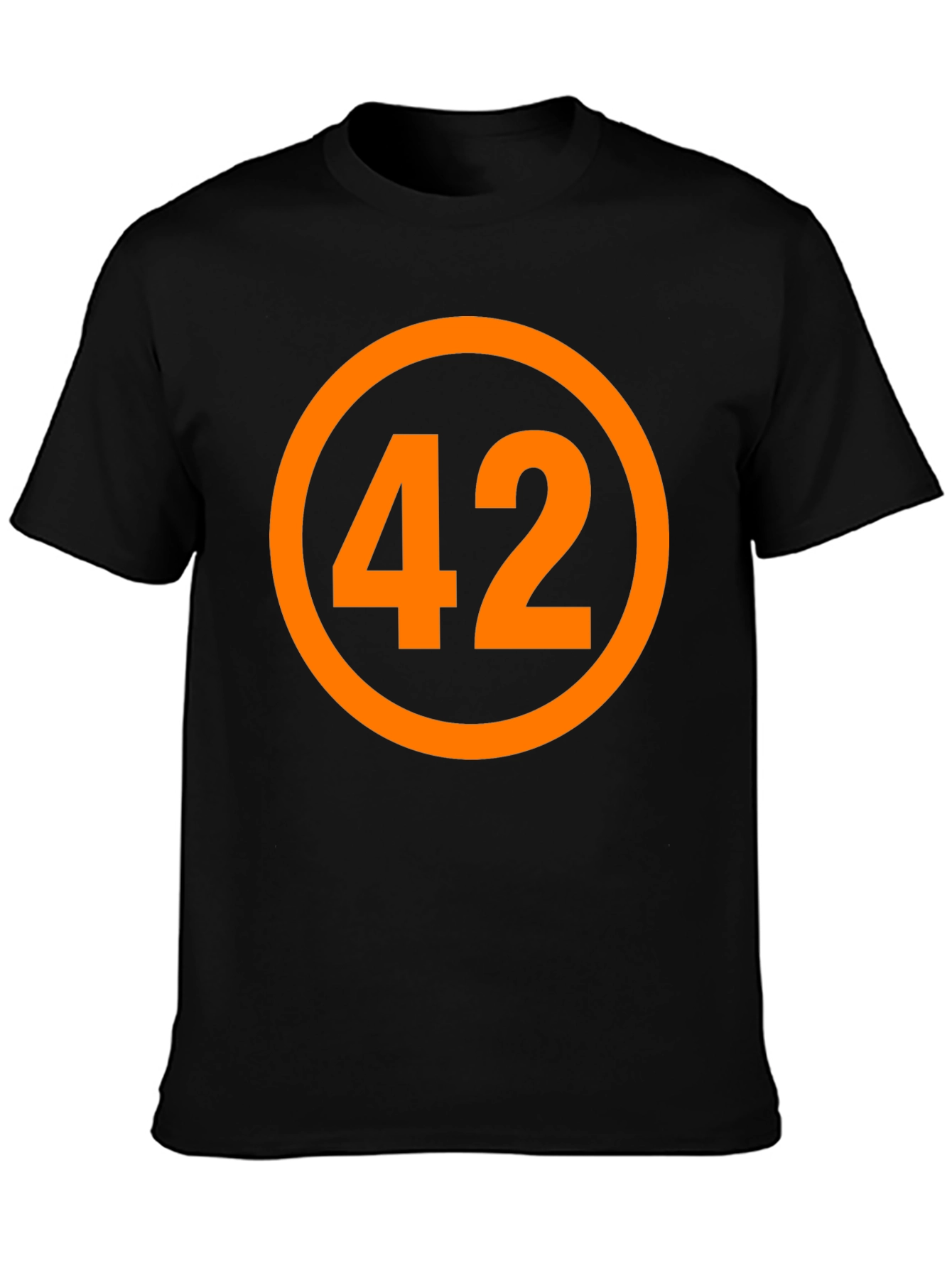 Answer to Life T-Shirt - Black 42 Design