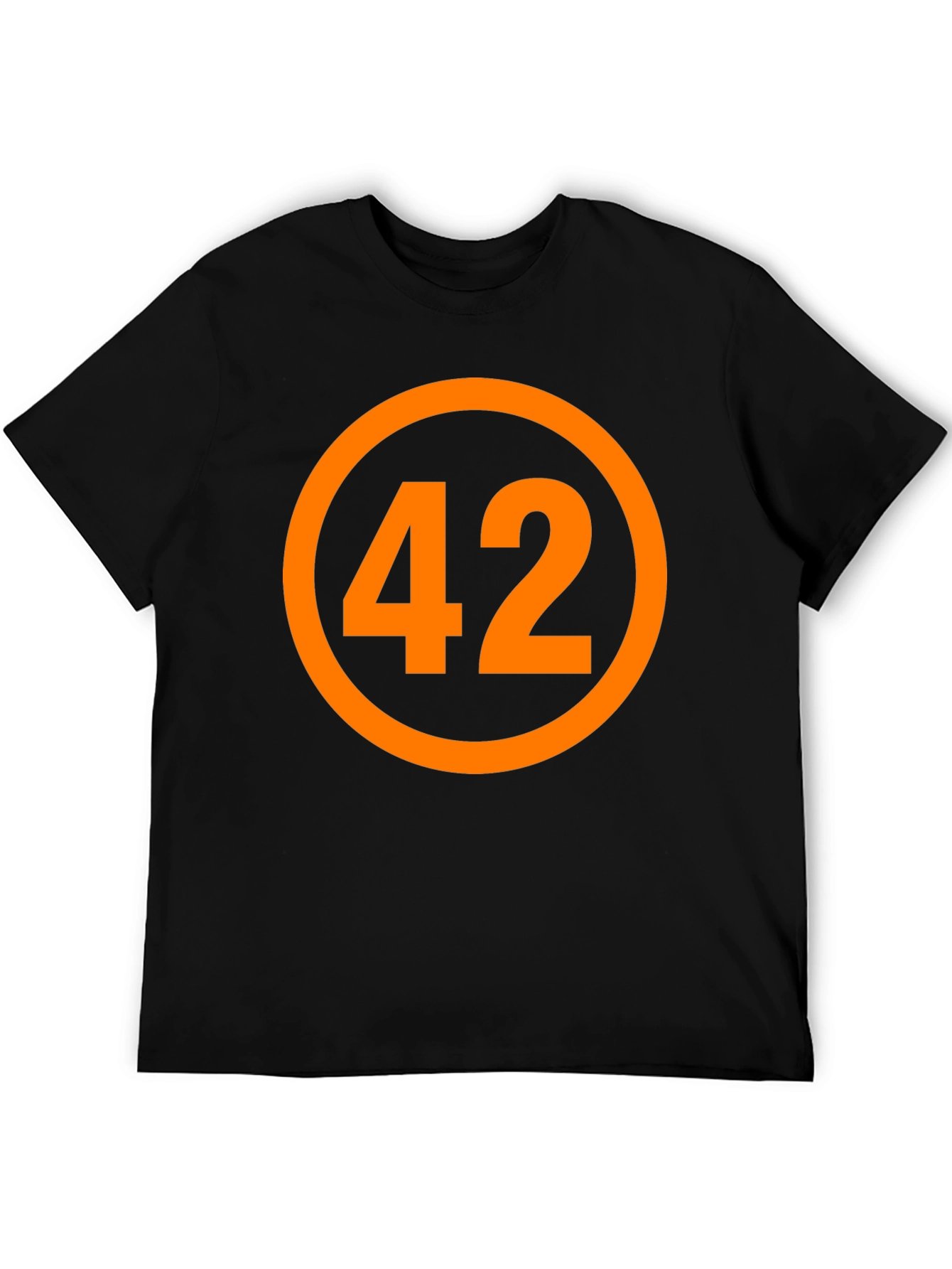 Answer to Life T-Shirt - Black 42 Design