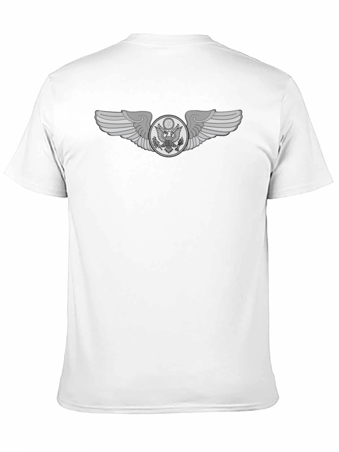 Golfing Eagle Wing Black Tee
