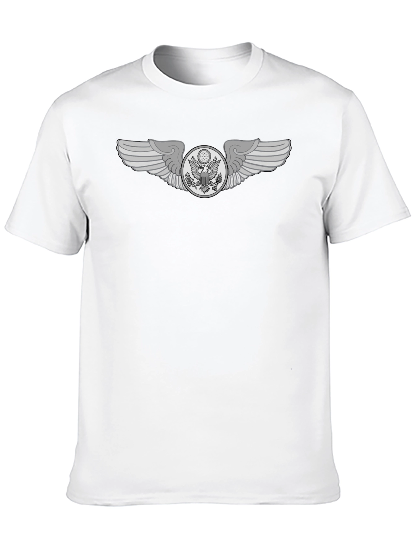 Golfing Eagle Wing Black Tee