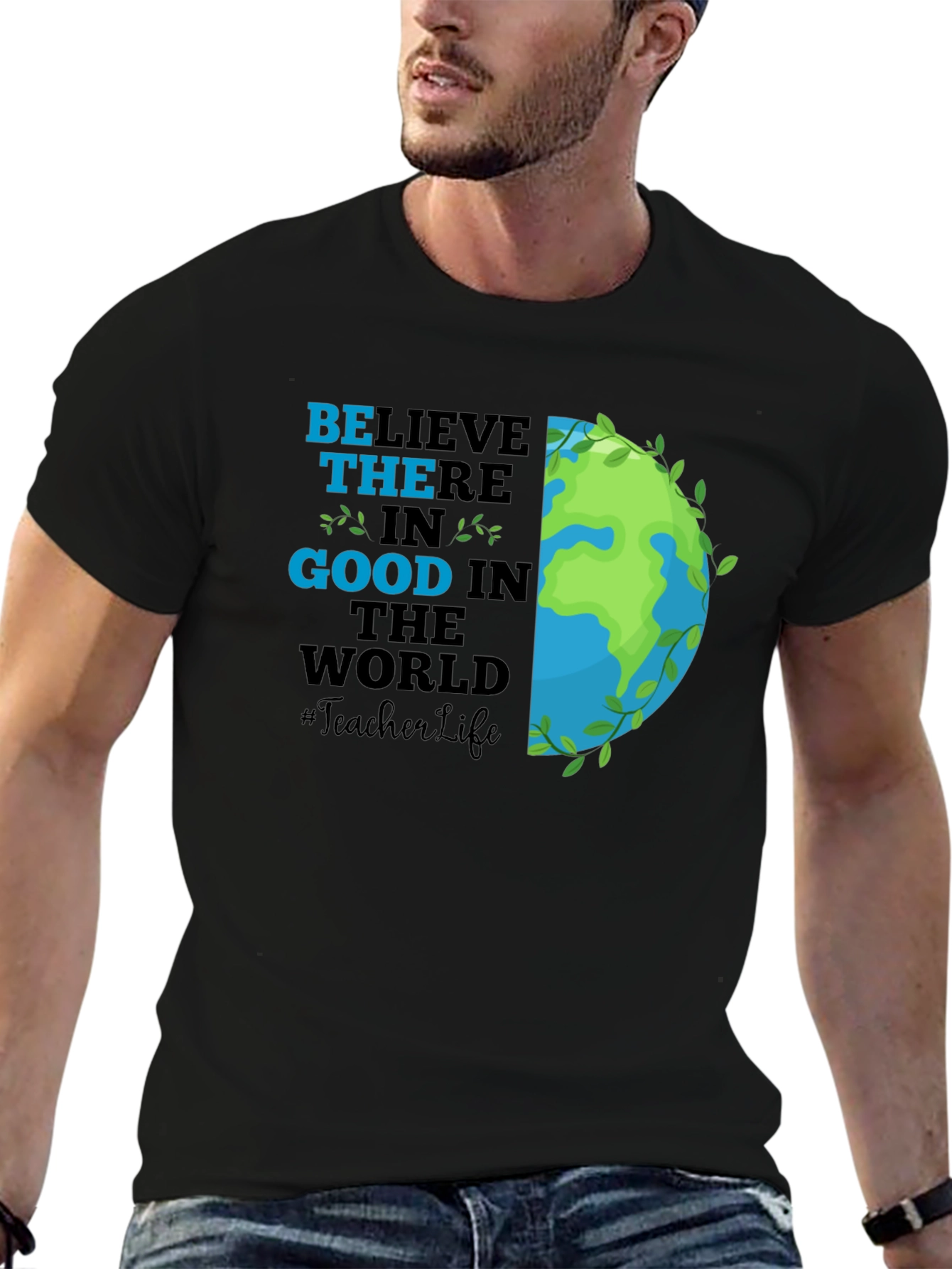 Believe in Good Teacher Life Graphic Tee