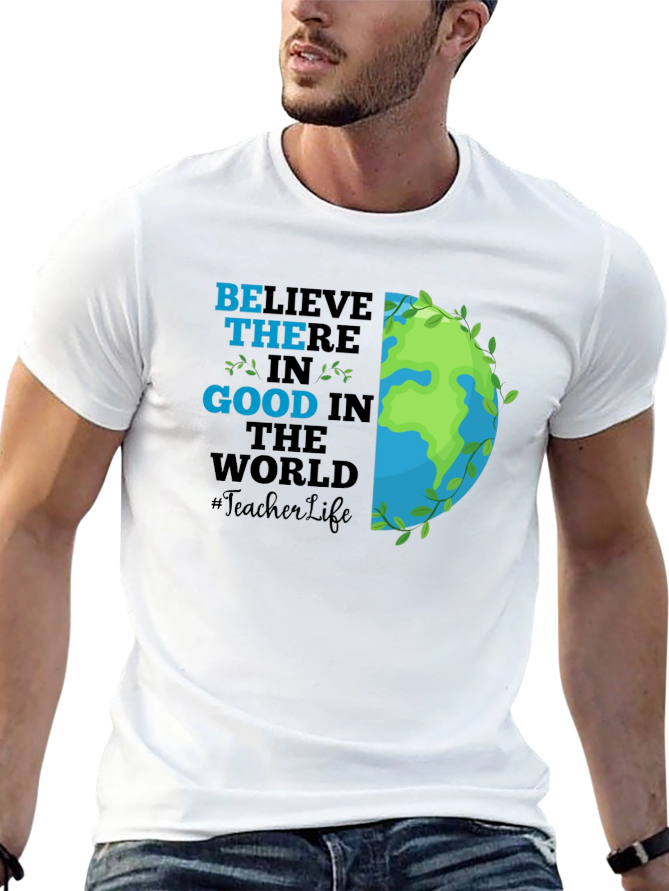 Believe in Good Teacher Life Graphic Tee