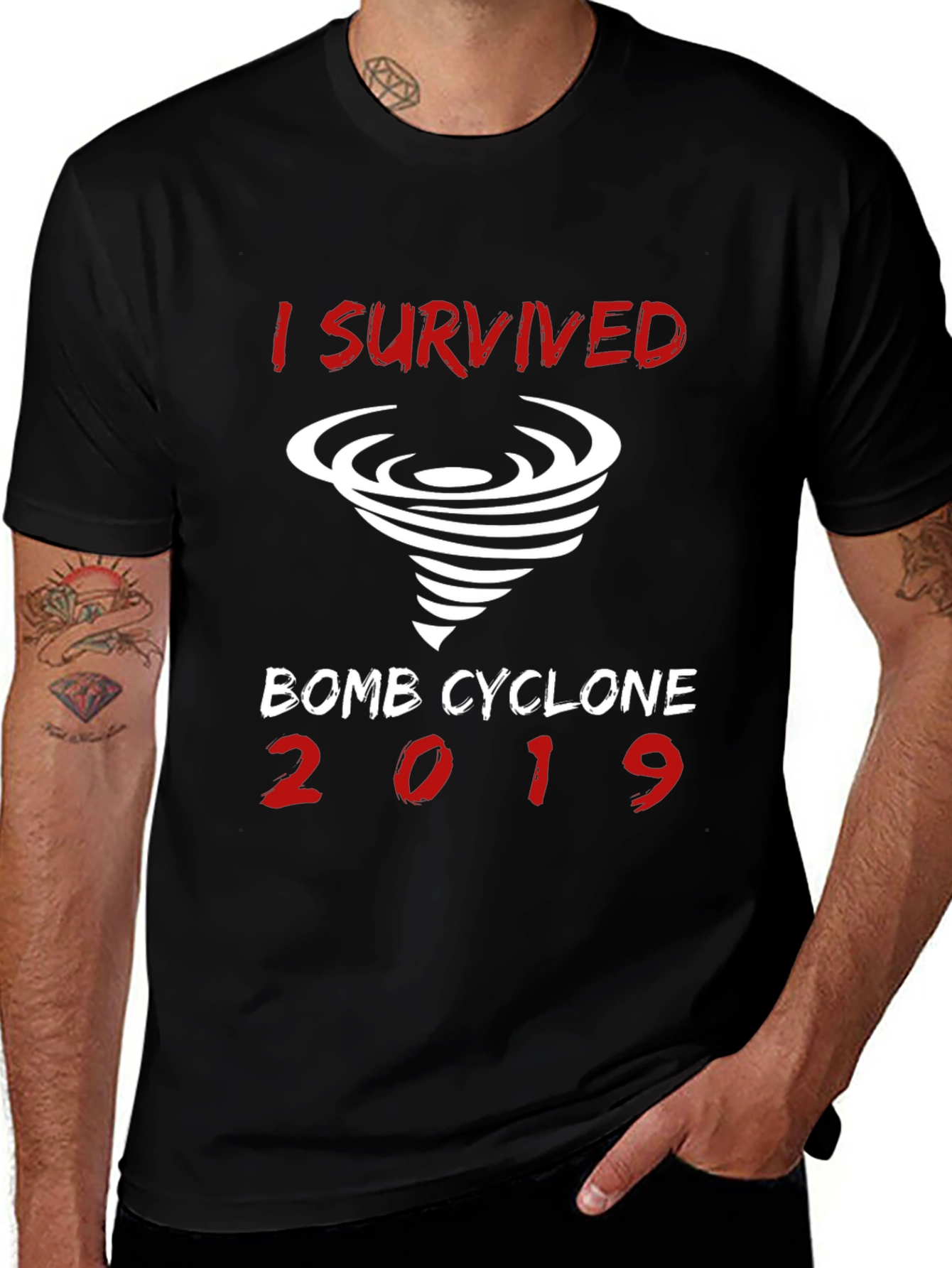 I Survived Bomb Cyclone 2019 T-Shirt