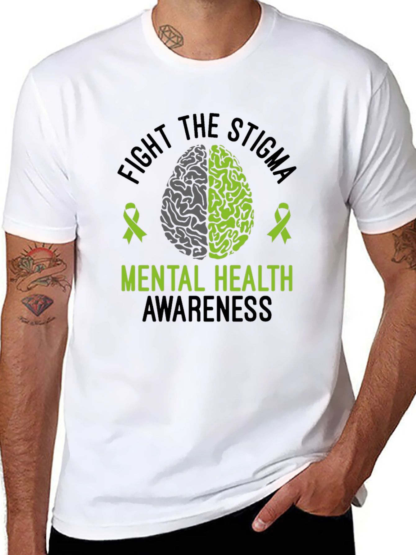 Mental Health Awareness Graphic T-Shirt