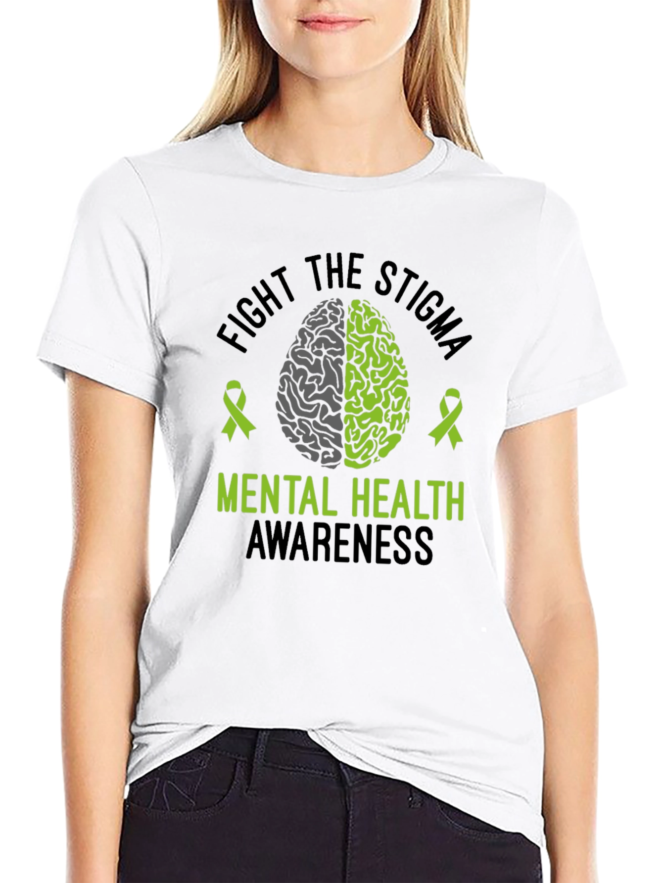 Mental Health Awareness Graphic T-Shirt