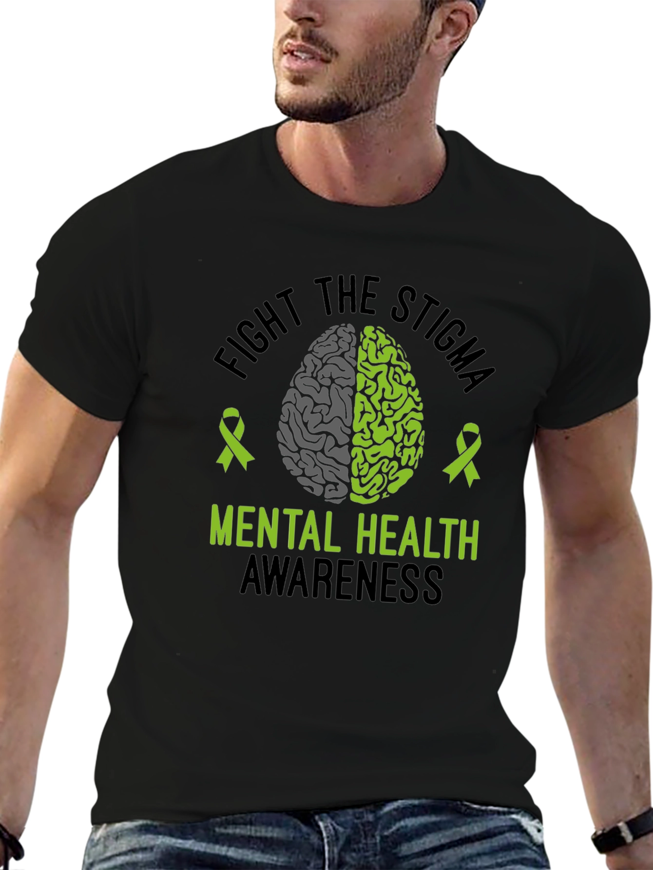 Mental Health Awareness Graphic T-Shirt