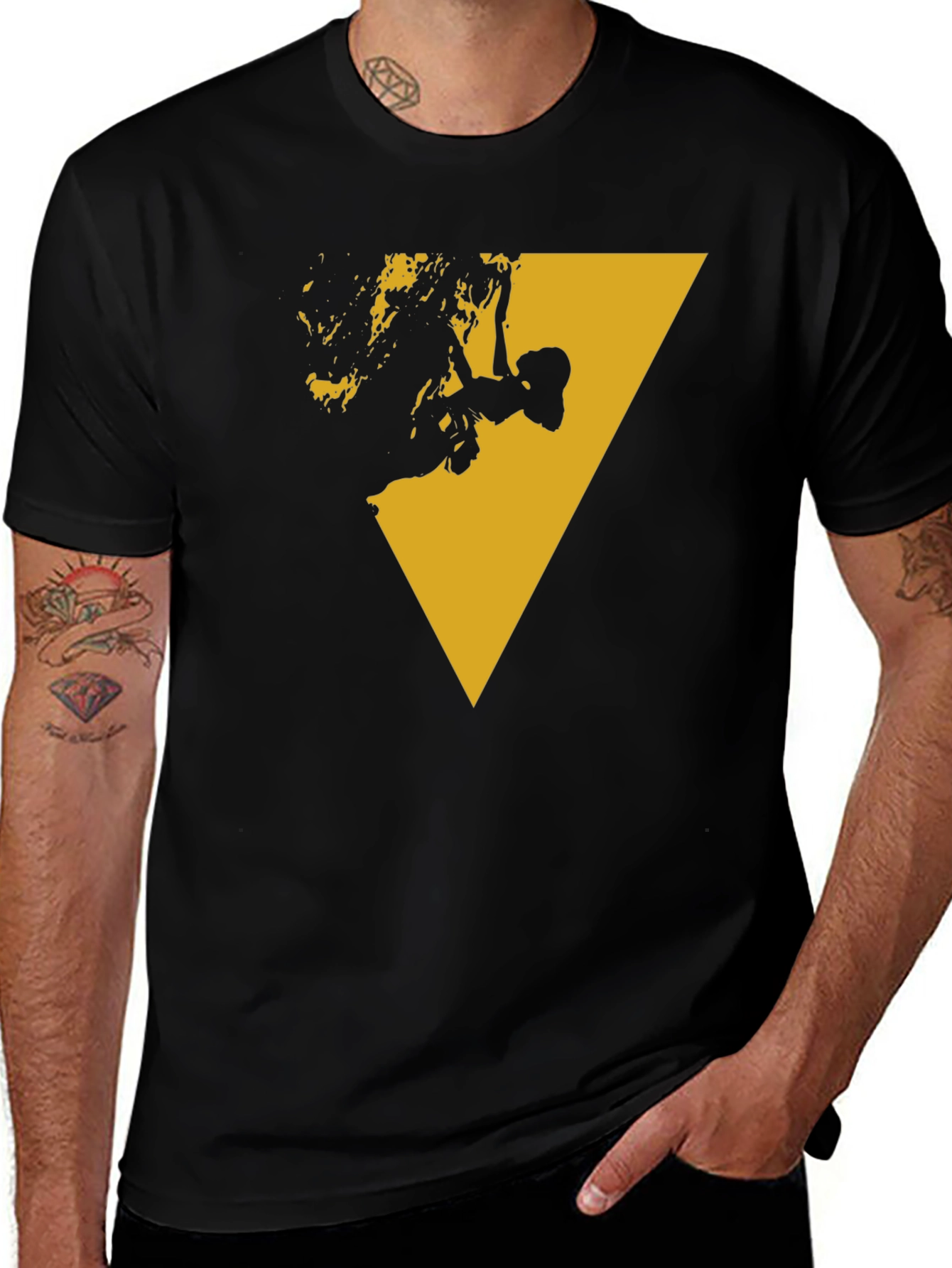 Climbing Triangle Graphic Tee