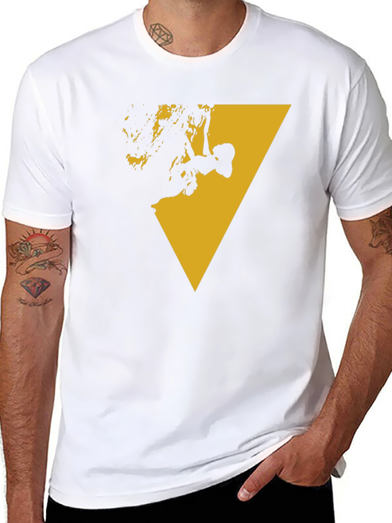 Climbing Triangle Graphic Tee