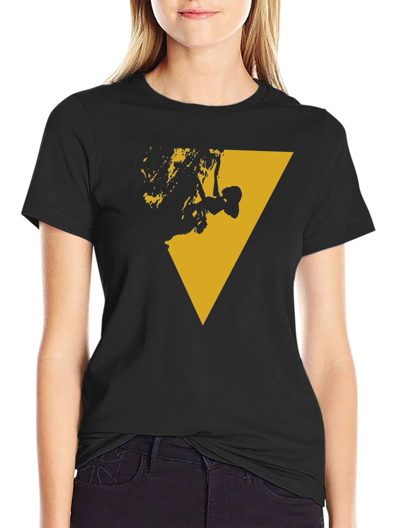 Climbing Triangle Graphic Tee