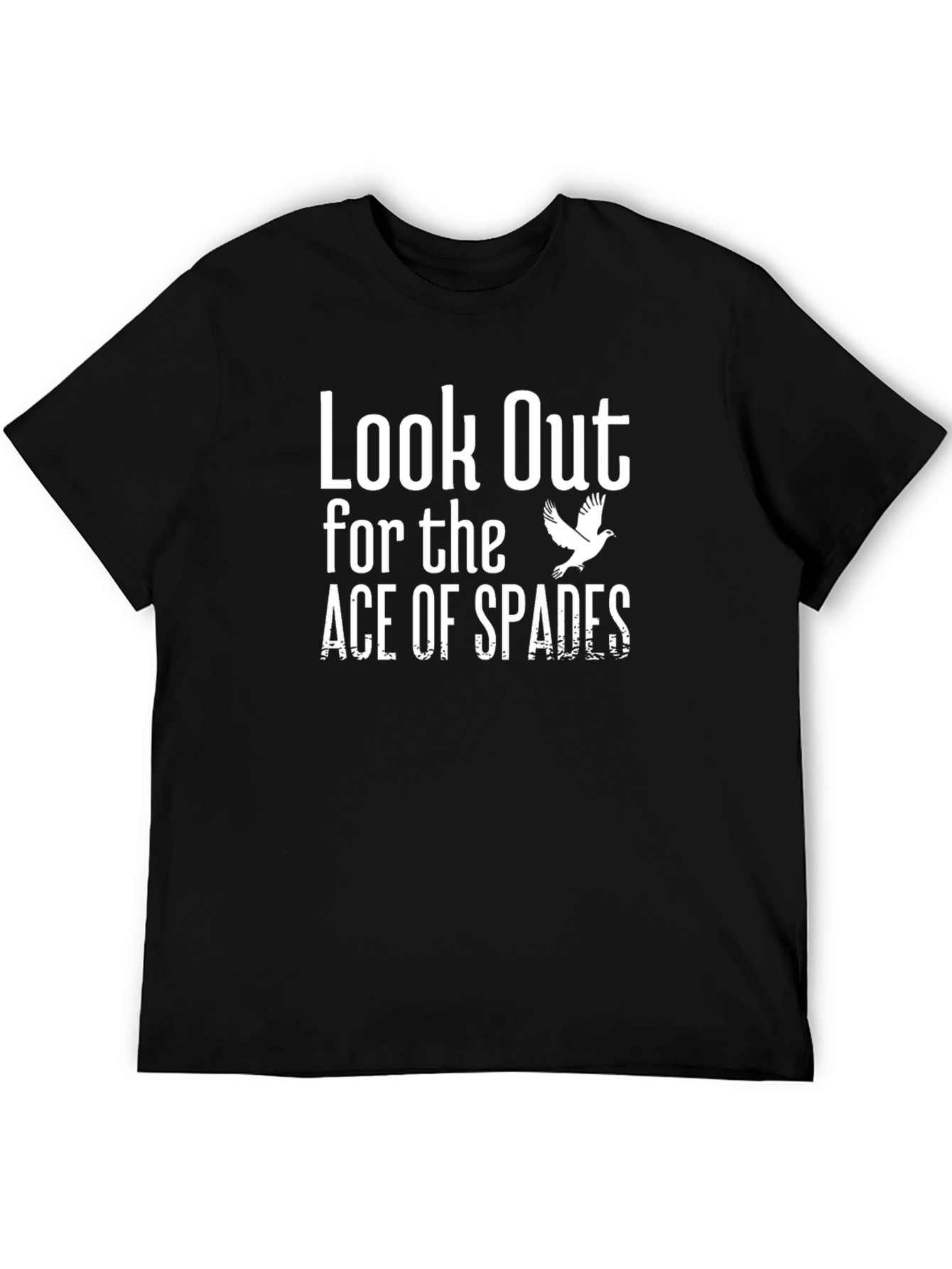 Look Out Ace of Spades Graphic T-Shirt