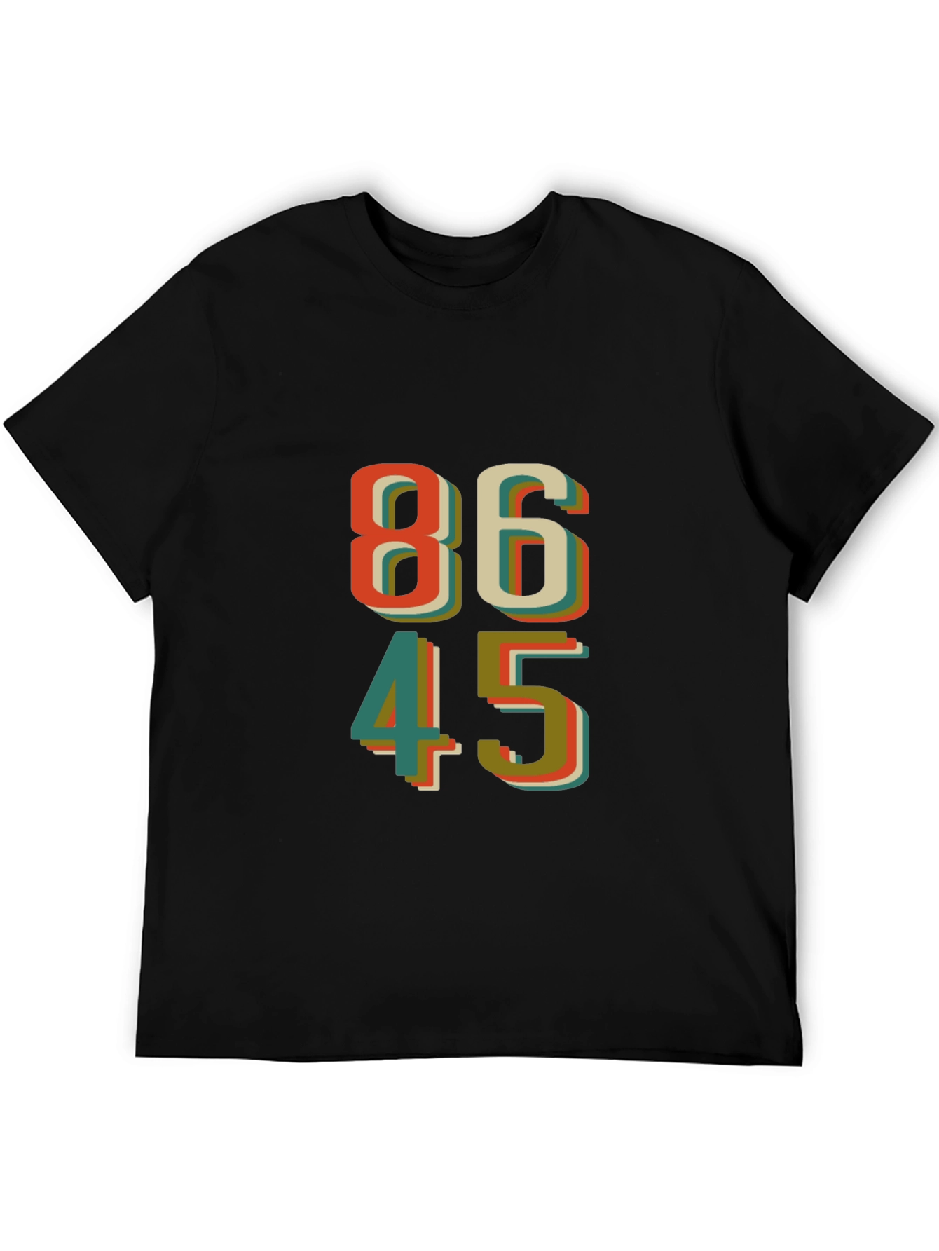 86 45 Graphic T-Shirt - Retro Design