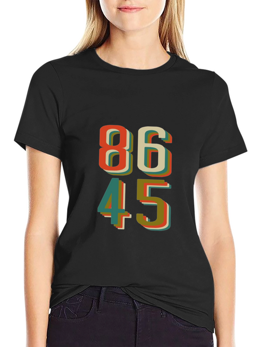 86 45 Graphic T-Shirt - Retro Design
