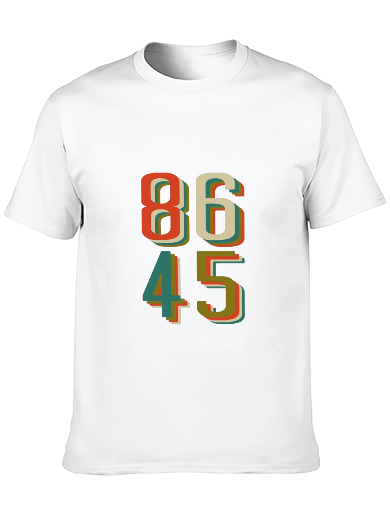86 45 Graphic T-Shirt - Retro Design