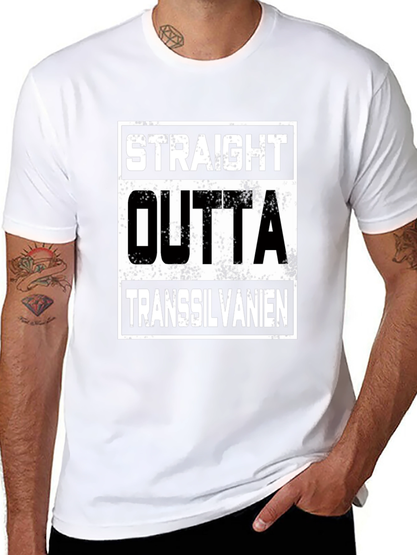 Straight Outta Transsilvanien Graphic Tee