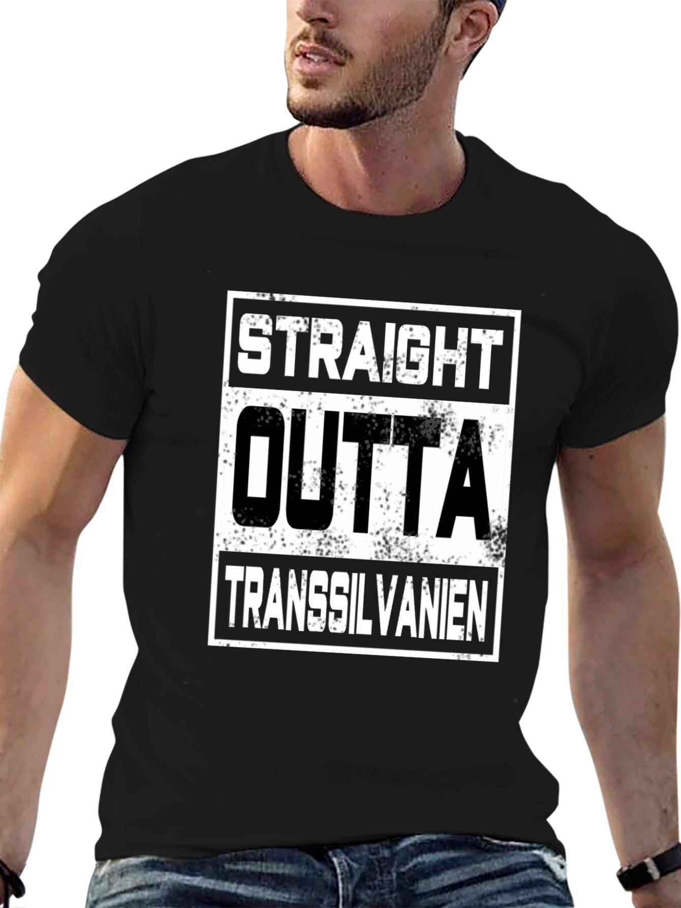 Straight Outta Transsilvanien Graphic Tee