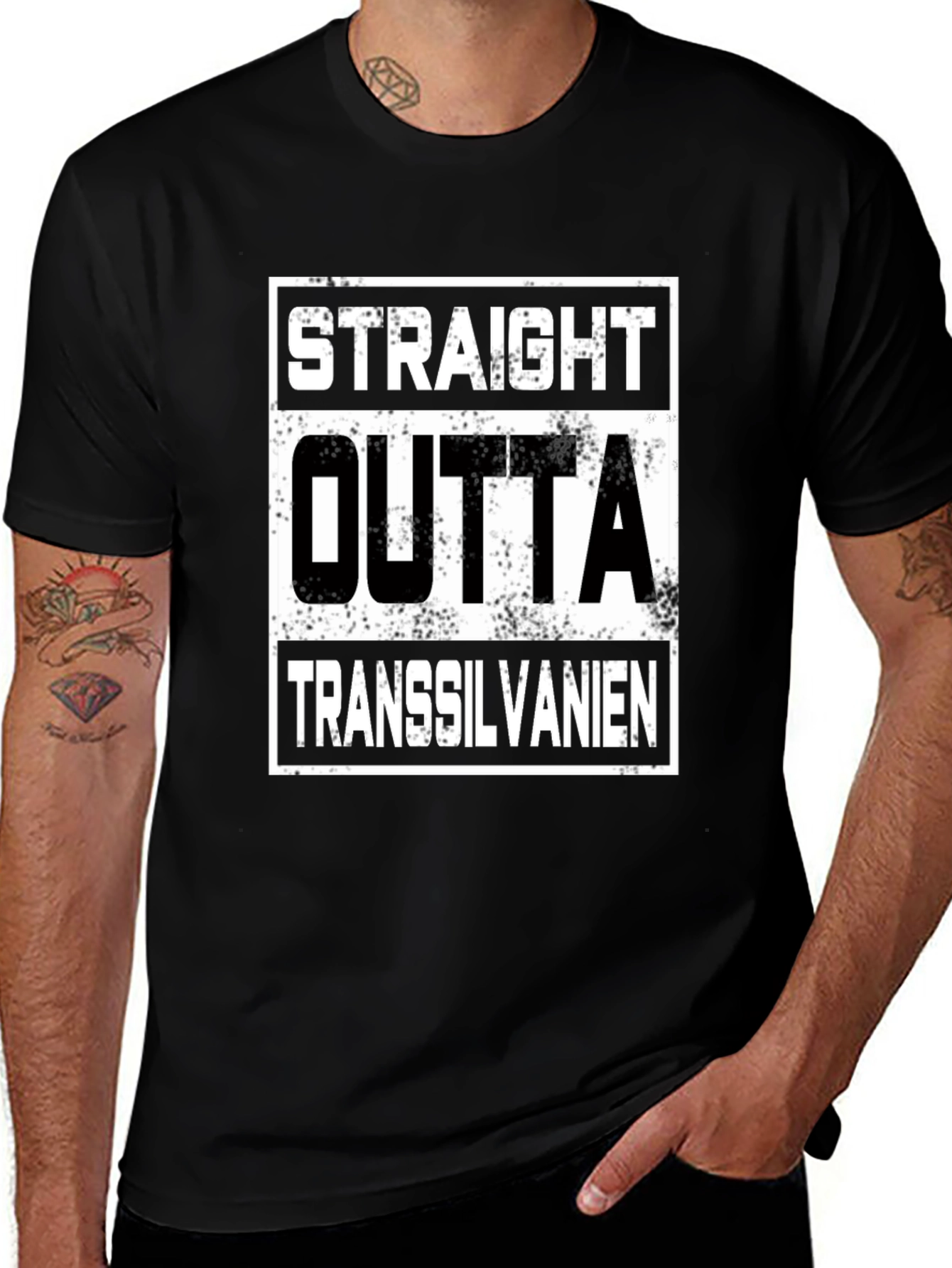 Straight Outta Transsilvanien Graphic Tee