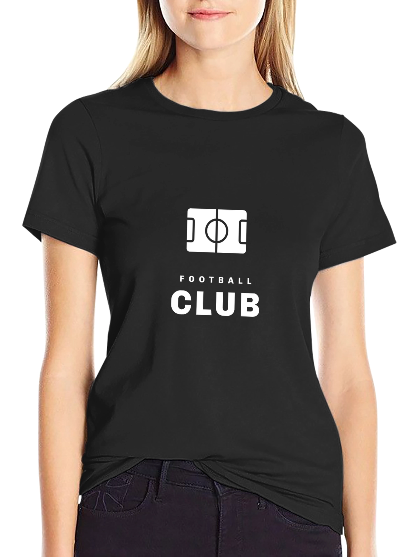 Football Club Black T-Shirt