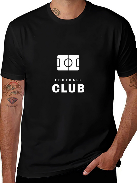 Football Club Black T-Shirt
