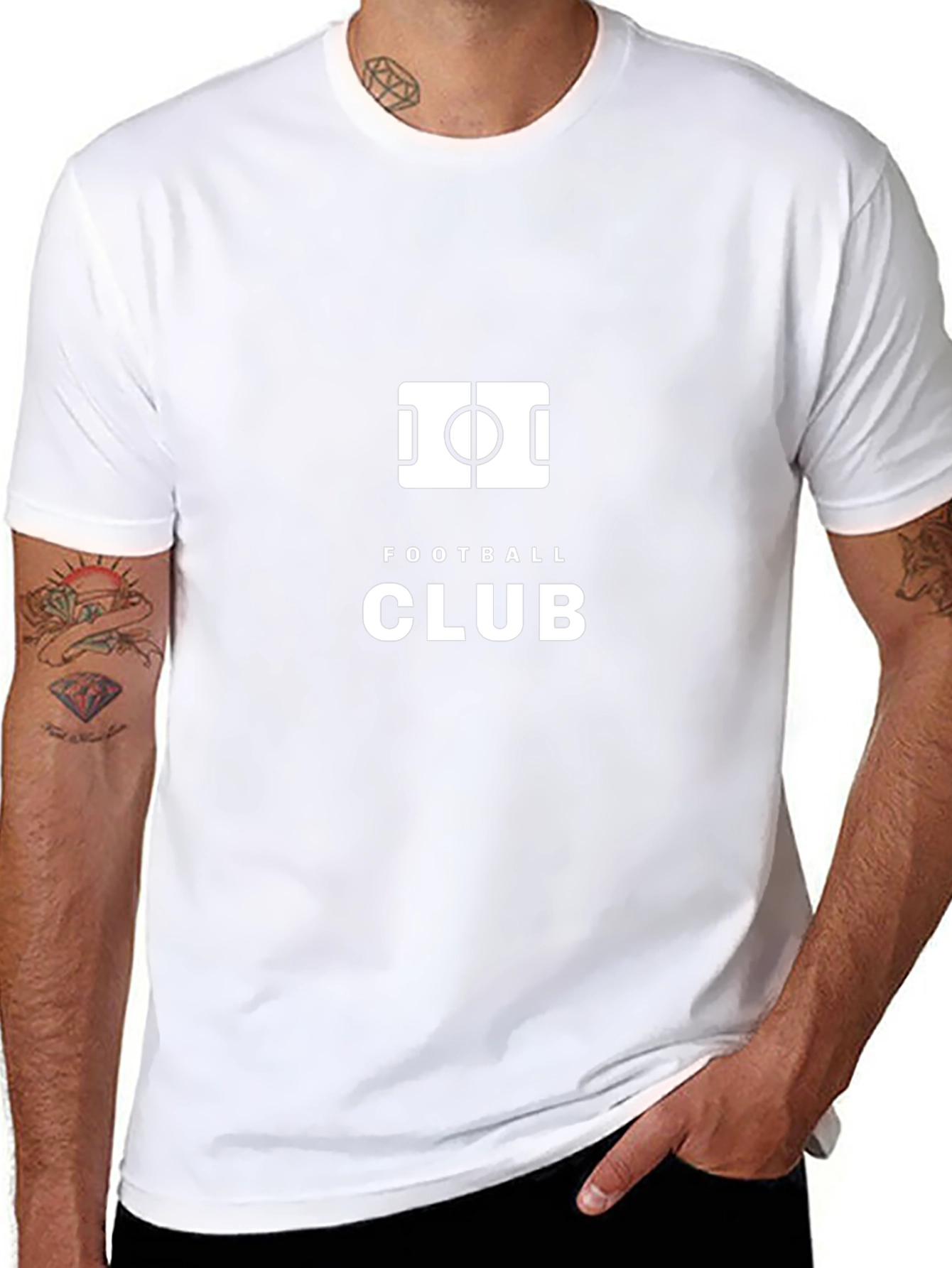 Football Club Black T-Shirt