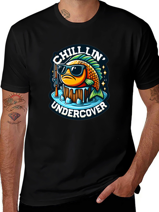 Chillin Undercover Fish Graphic Tee