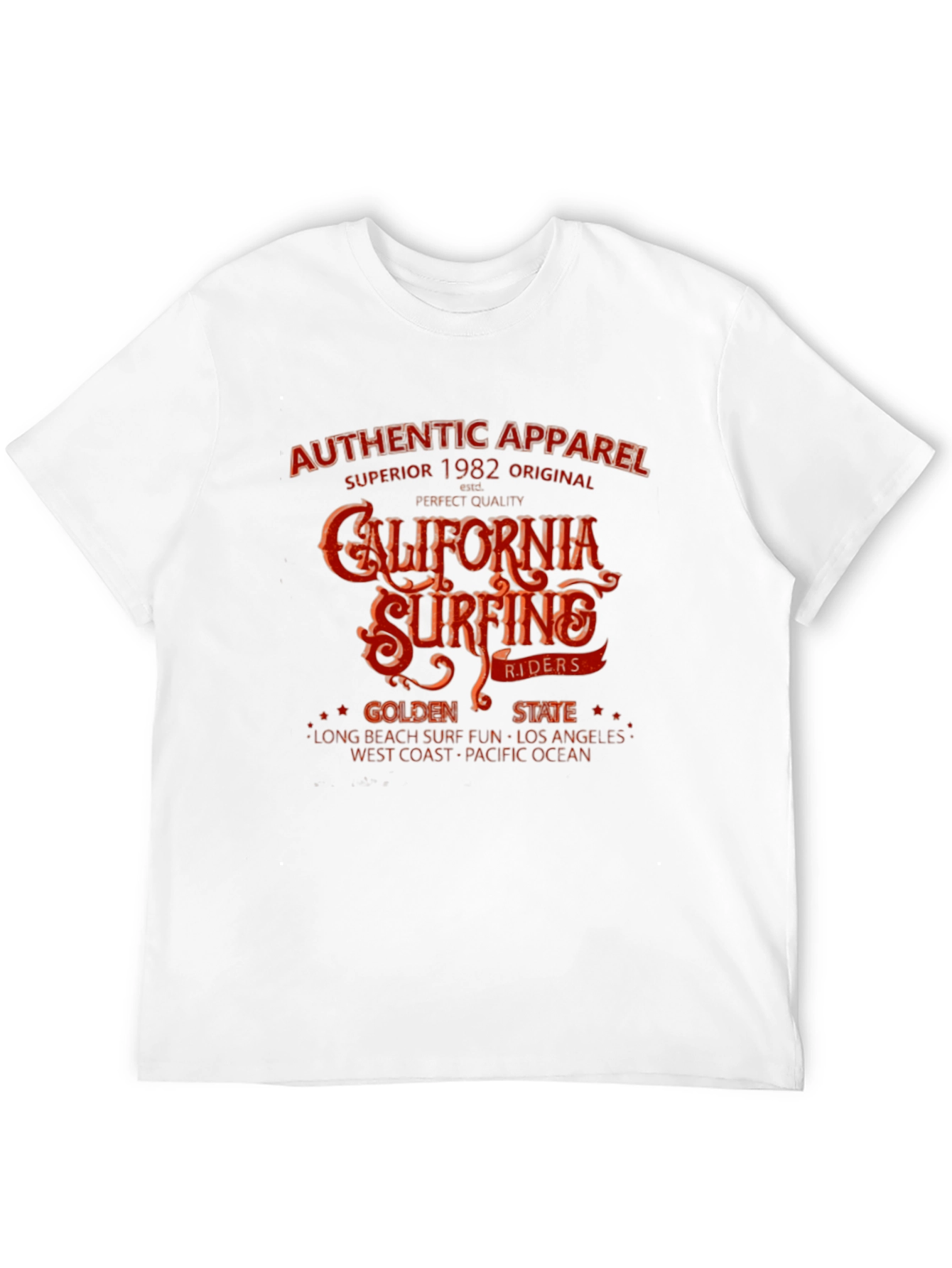 California Surfing T-Shirt - Golden State