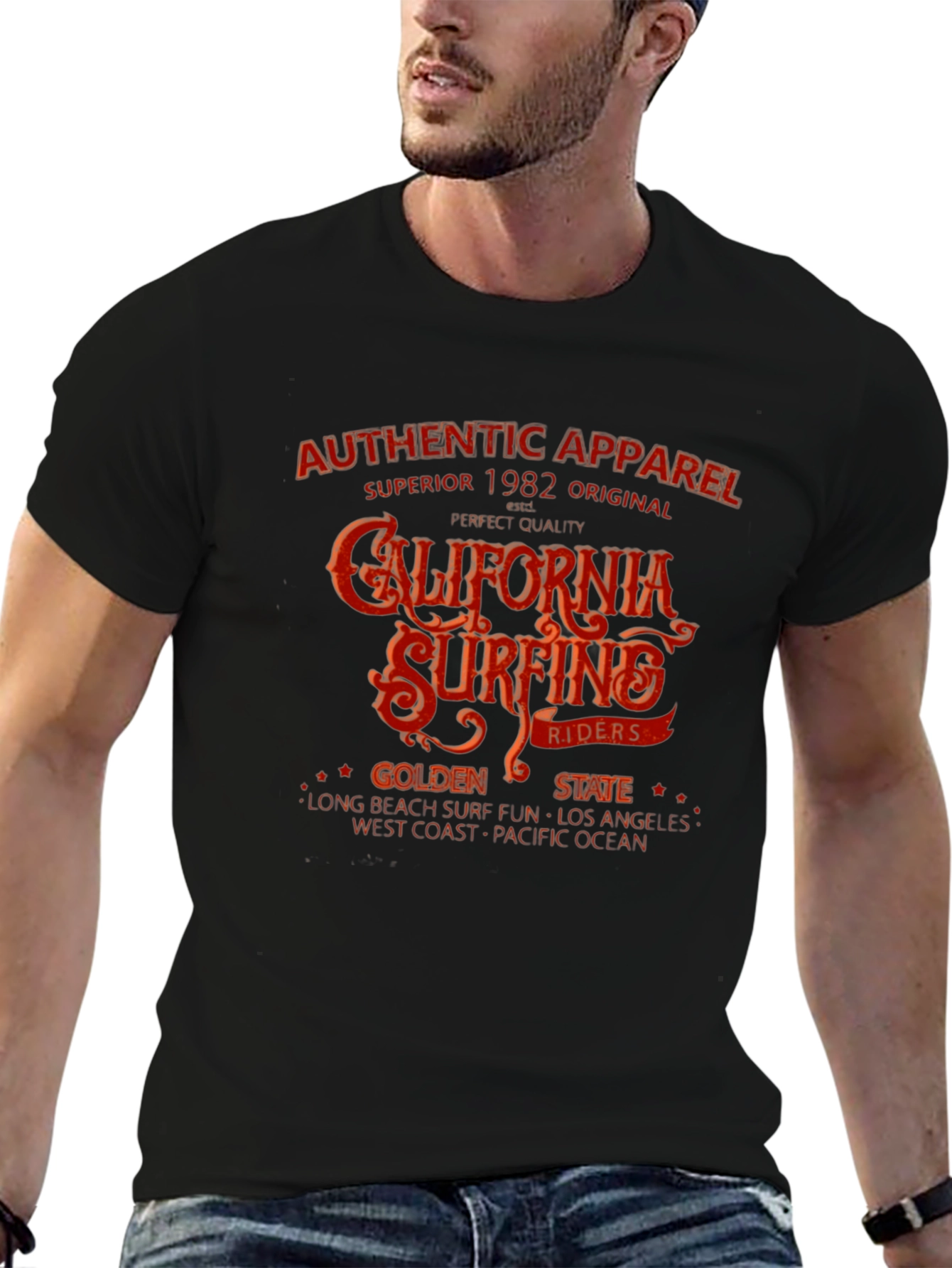 California Surfing T-Shirt - Golden State
