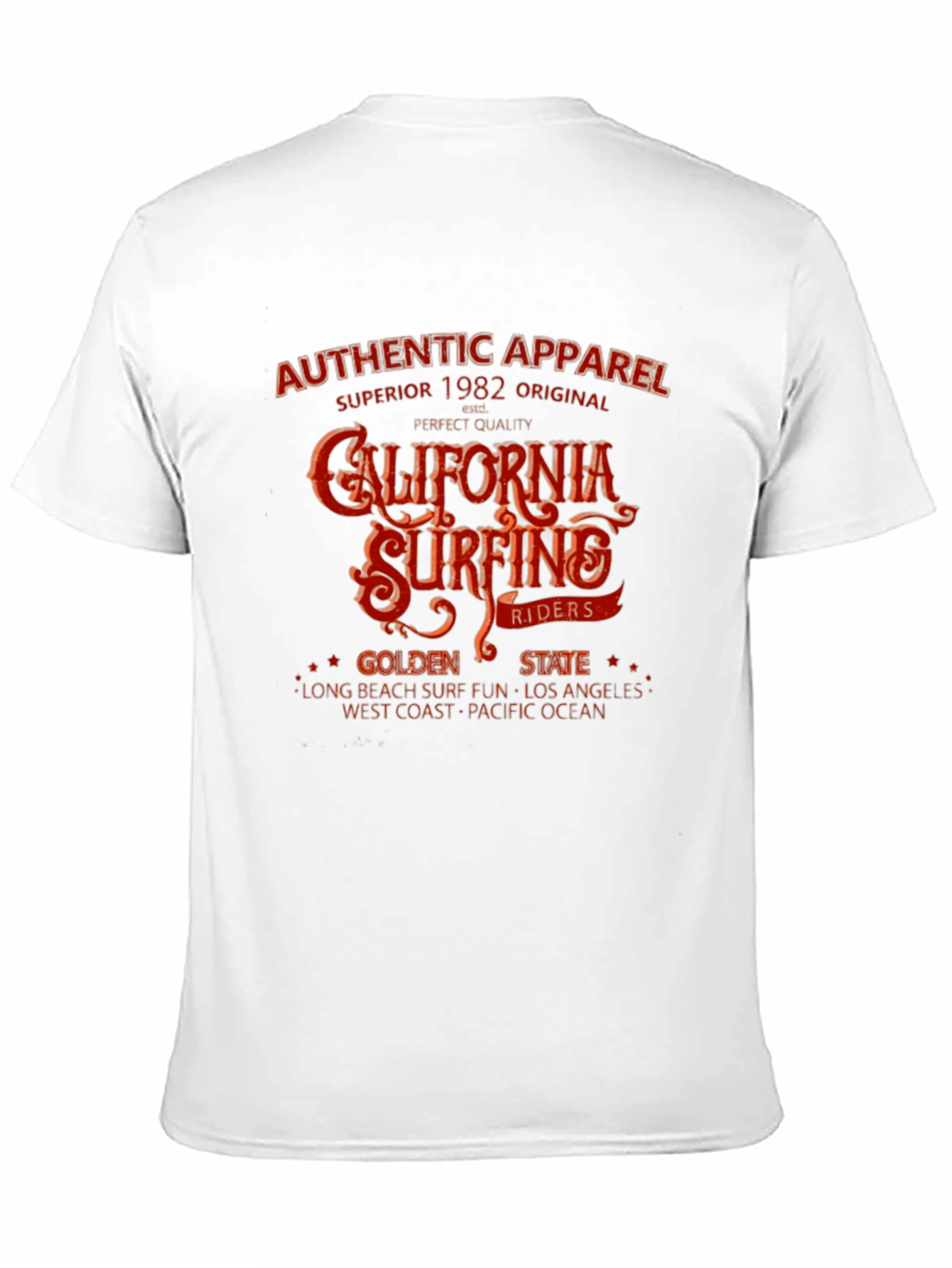 California Surfing T-Shirt - Golden State