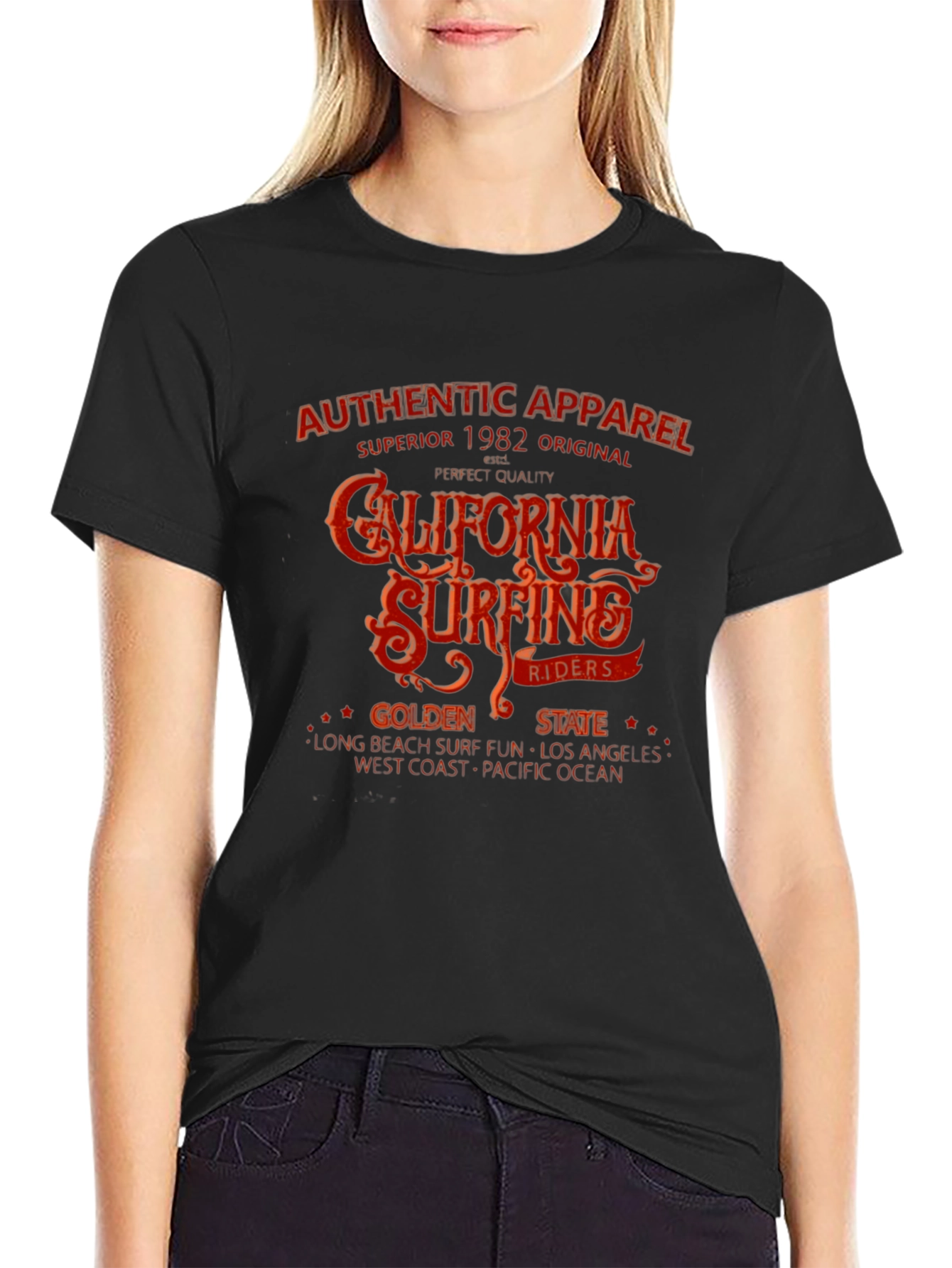 California Surfing T-Shirt - Golden State