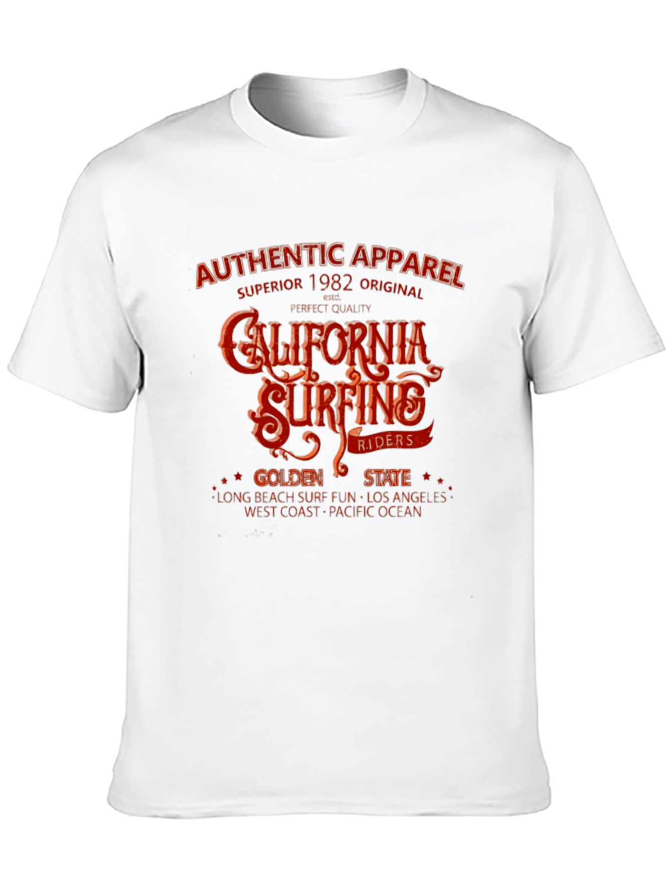 California Surfing T-Shirt - Golden State