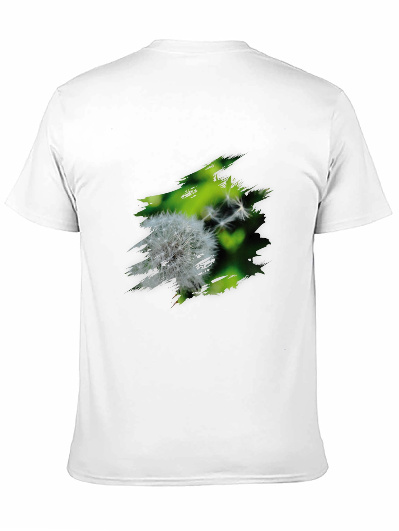 Dandelion Graphic Black T-Shirt