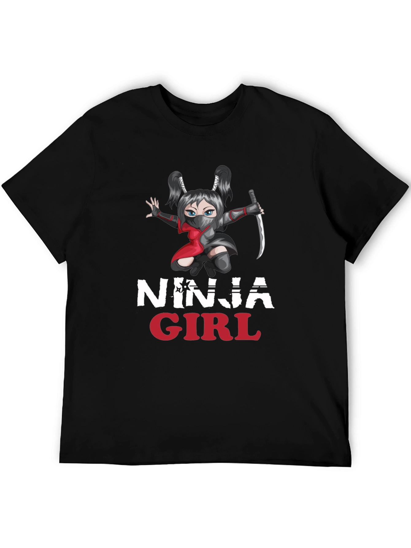 Ninja Girl Graphic T-Shirt