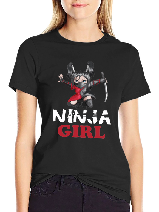 Ninja Girl Graphic T-Shirt