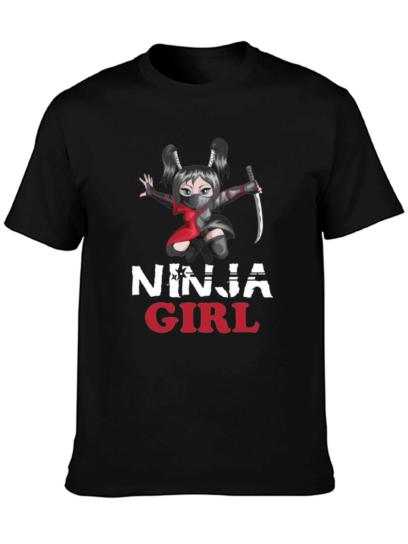 Ninja Girl Graphic T-Shirt