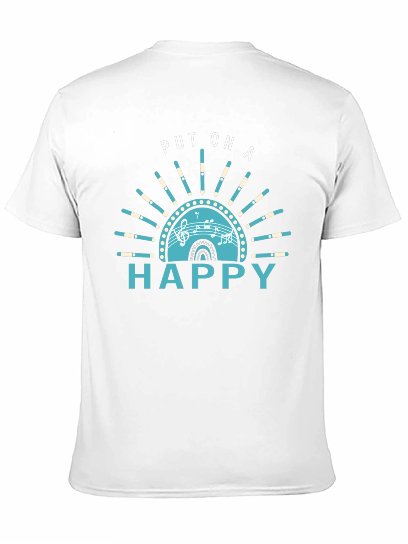 Put On A Happy Graphic Tee