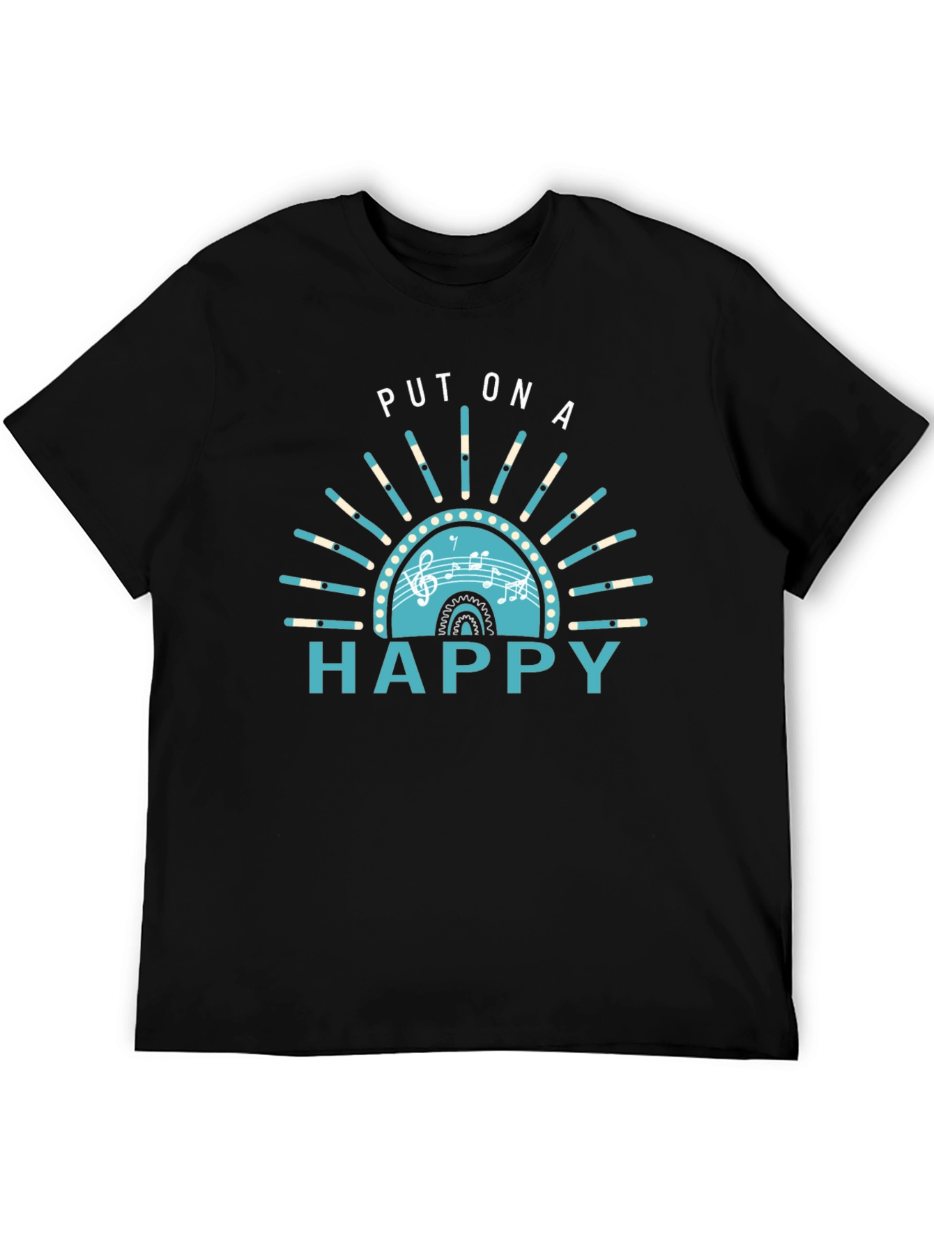 Put On A Happy Graphic Tee