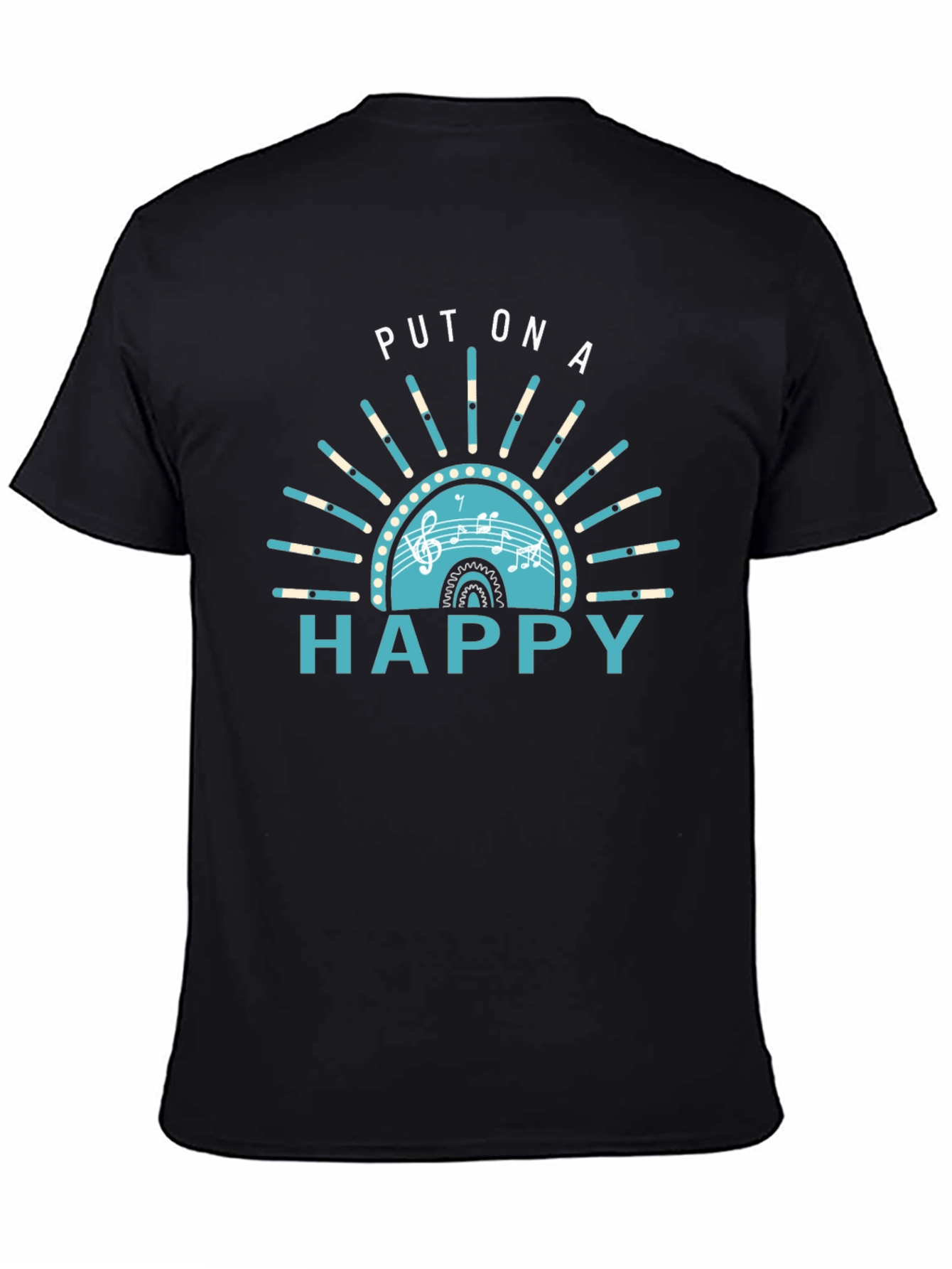 Put On A Happy Graphic Tee