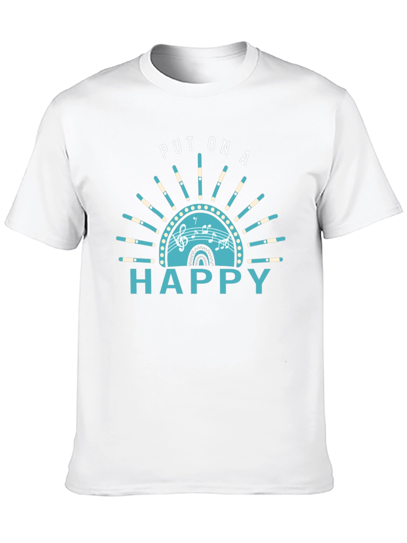 Put On A Happy Graphic Tee