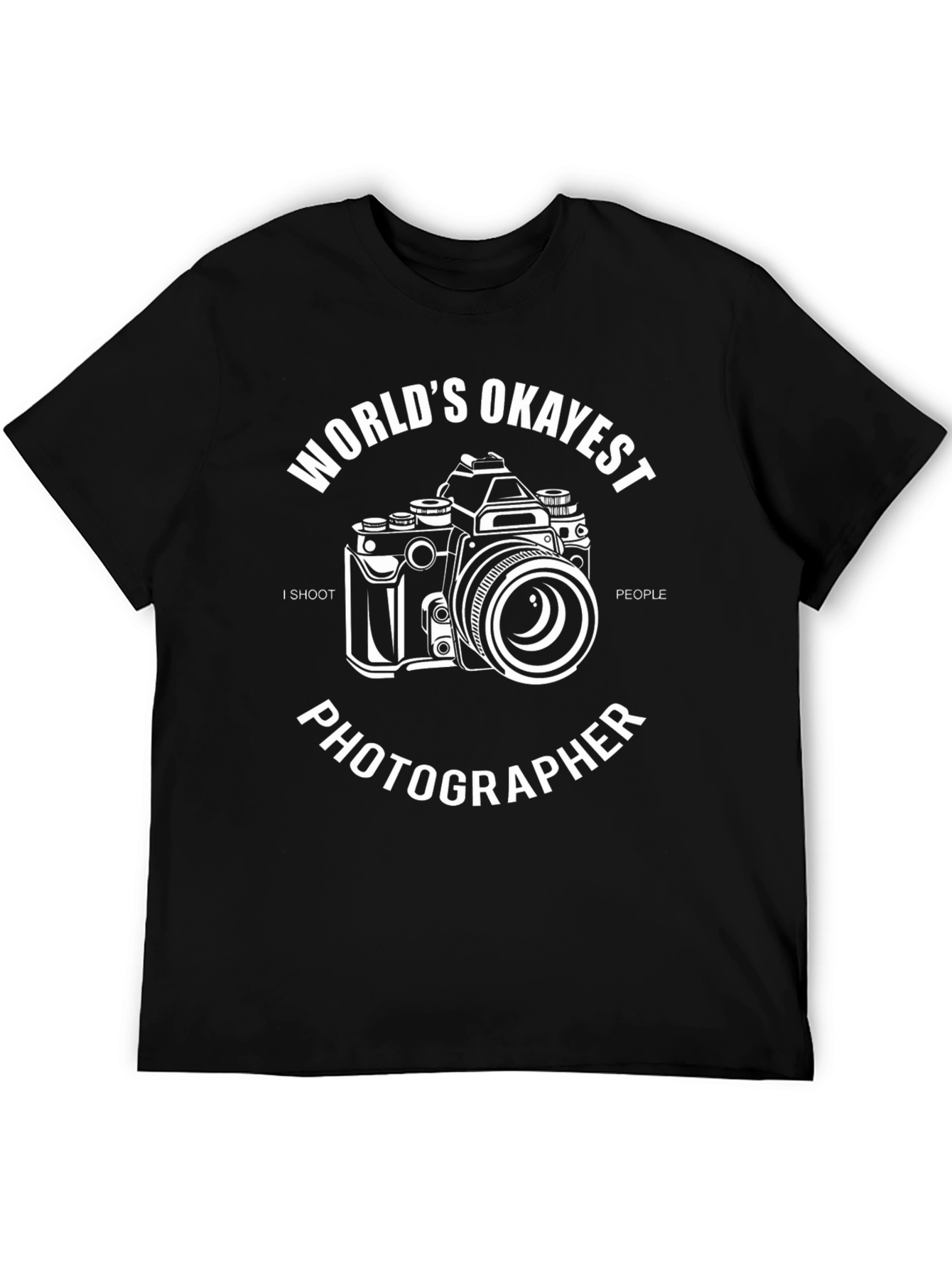 Worlds Okayest Photographer Graphic T-Shirt
