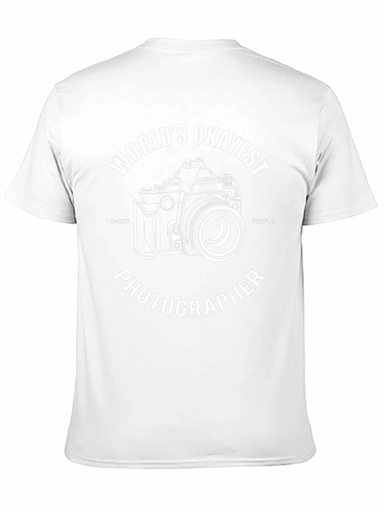 Worlds Okayest Photographer Graphic T-Shirt