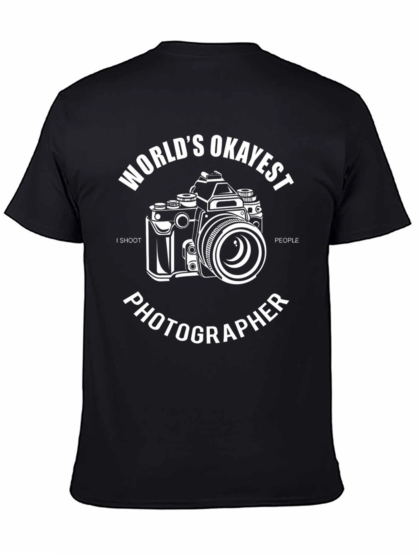 Worlds Okayest Photographer Graphic T-Shirt