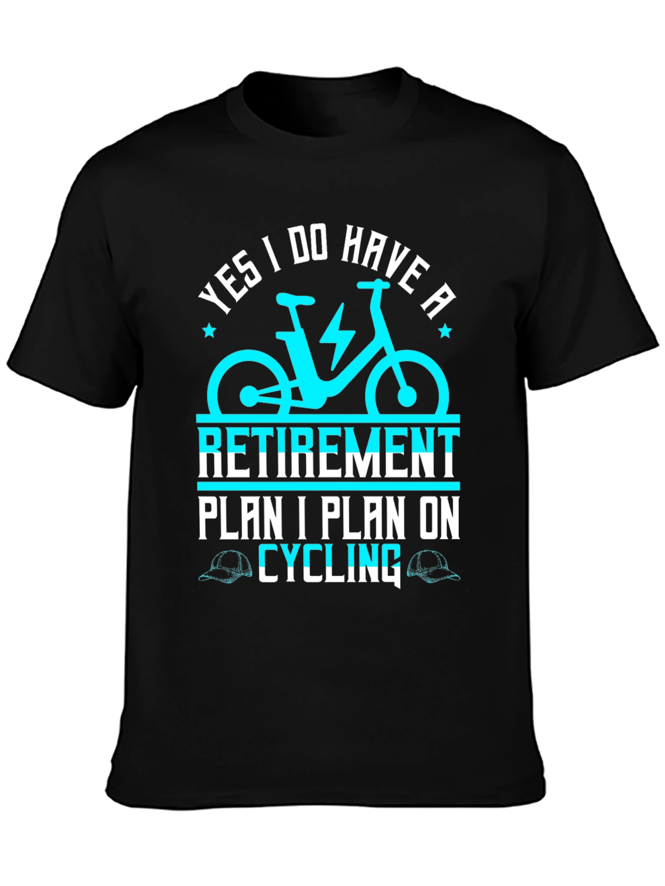 Retirement Cycling Plan Graphic Tee