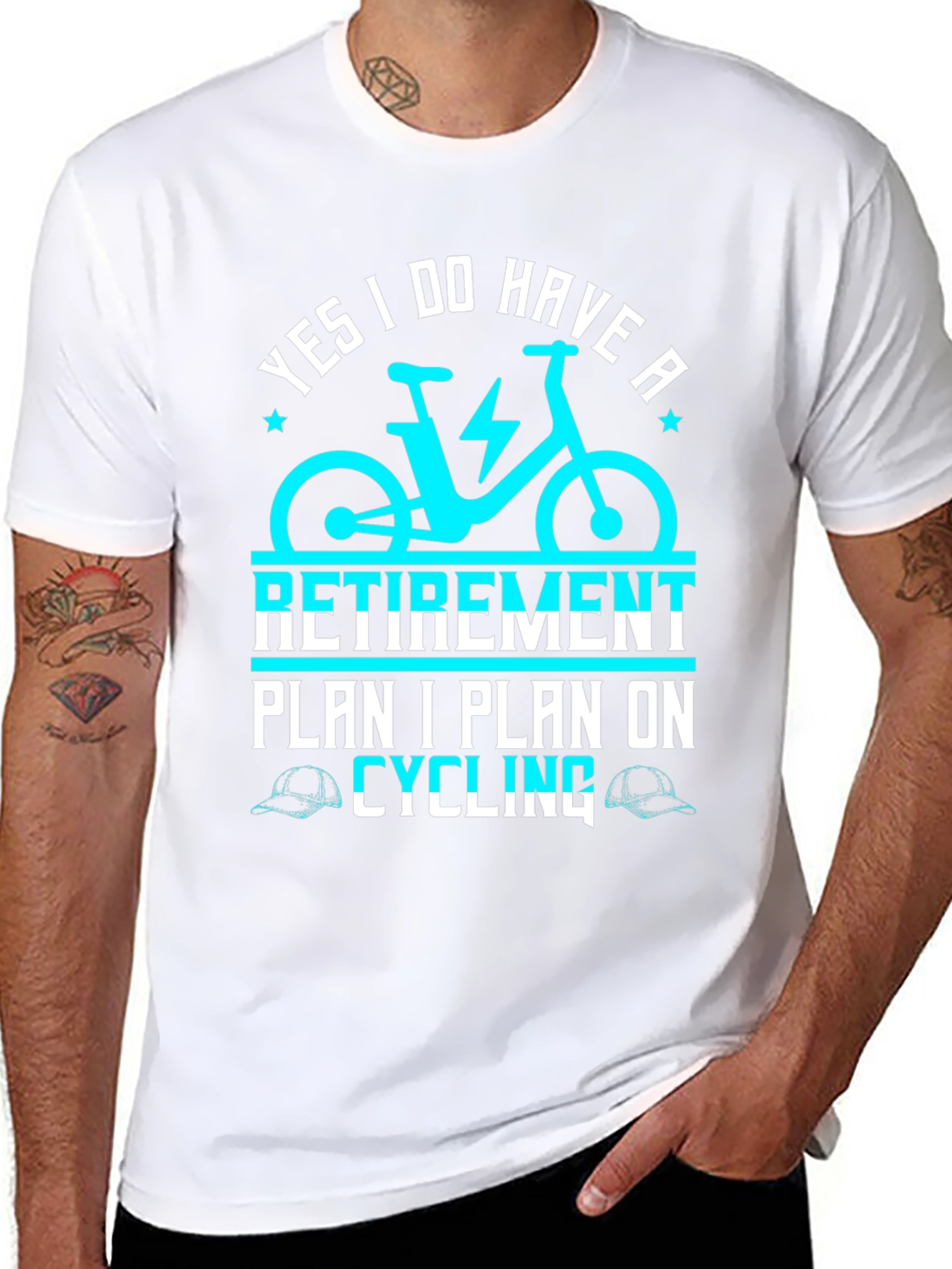 Retirement Cycling Plan Graphic Tee