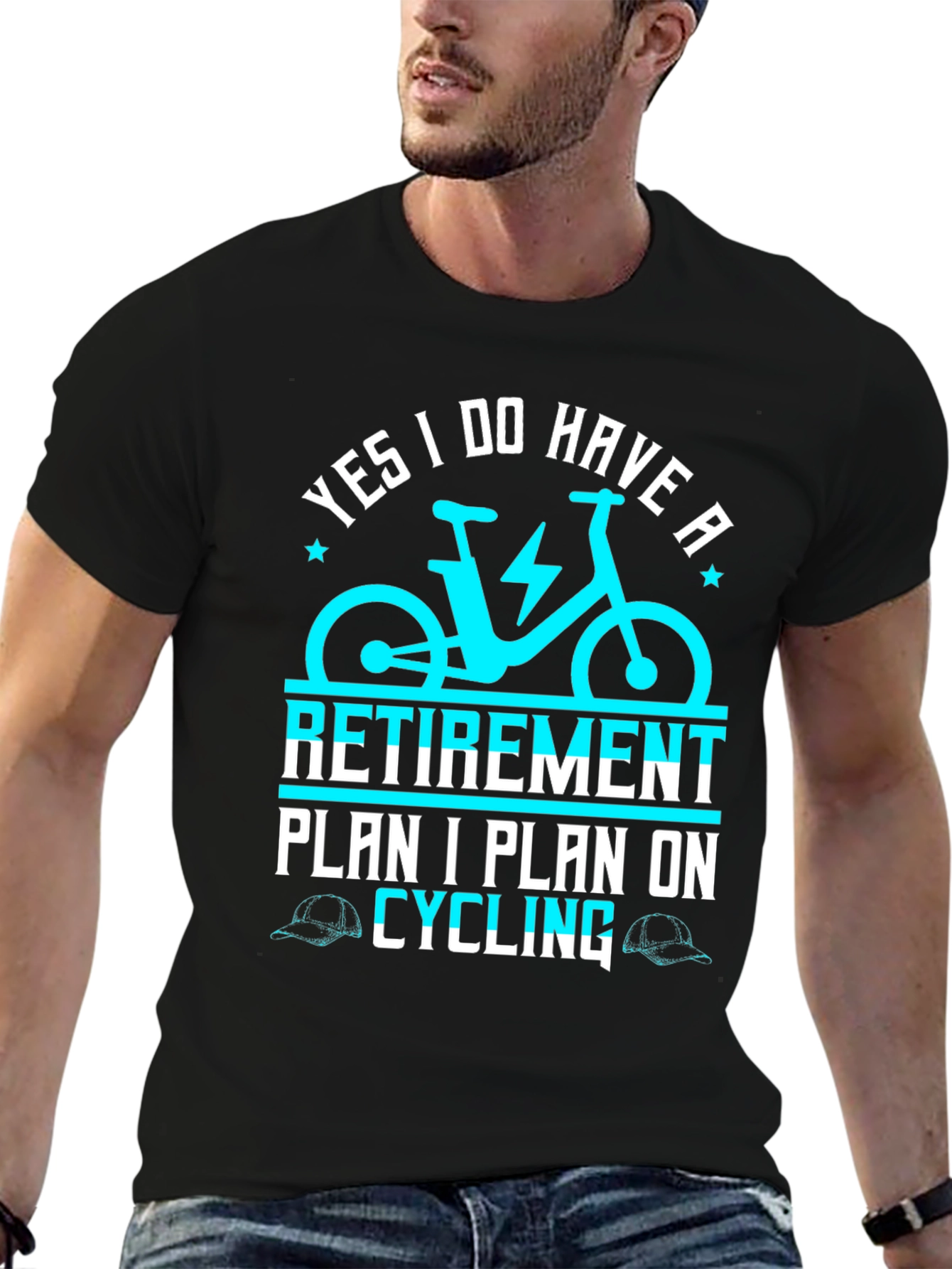 Retirement Cycling Plan Graphic Tee