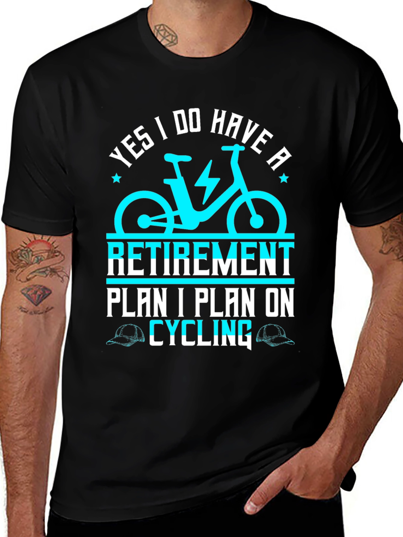 Retirement Cycling Plan Graphic Tee